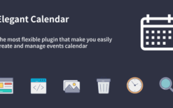 Elegant Calendar v1.1.0 WordPress Events Calendar Plugin
