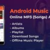 Android Music Player v10.0 Online MP3 (Songs) App