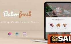 Bakerfresh (v1.1.1) Cake Shop WooCommerce Theme
