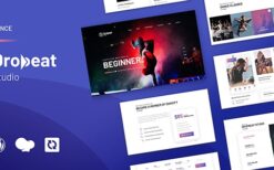 Dropbeat (v1.0) Creative Dance Studio WordPress Theme