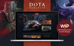 Ludos Paradise (v2.1.2) Gaming Blog & Clan WordPress Theme