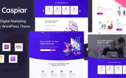 Caspiar v1.5.3 Digital Marketing & Agency WordPress Theme