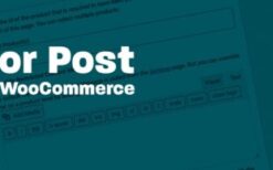 Pay For Post with WooCommerce Premium v3.0.6
