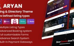 Aryan (v1.6) Listing & Directory WordPress Theme