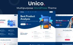 Unico (v1.8) Multipurpose WordPress Theme