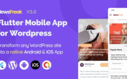 Newsfreak (v2.2) Flutter News App for WordPress