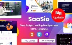 SaaSio v2.2 One Page SaaS