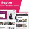Reptro (v2.1) Online Course WordPress Theme