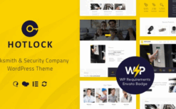 * HotLock (v1.3.9) Locksmith & Security Systems WordPress Theme + RTL