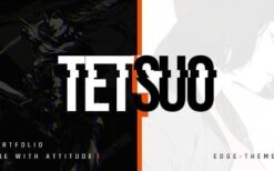 Tetsuo (v1.3) Portfolio and Creative Industry Theme