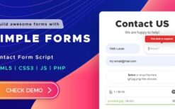 Contact Form Script – Simple Forms v3.2.0
