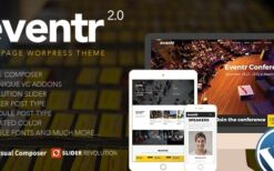 Eventr (v2.0) One Page Event WordPress Theme