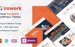Vework (v1.0.3) Virtual Assistant WordPress Theme