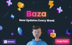 Baza v1.32 Creative MultiPurpose WordPress Theme