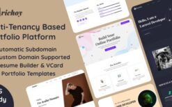 Porichoy v1.7 – resume builder, portfolio vCard (SAAS)