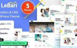 LeBari v2.6 Education WordPress Theme