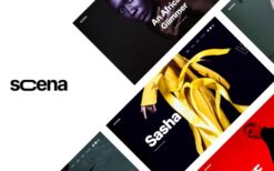 Scena v1.1.9 Creative WordPress Portfolio Ajax Theme