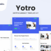 Yotro – Cryptocurrency Elementor Template Kit