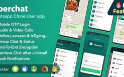 Fiberchat (v2.0.14) Whatsapp Clone Full Chat & Call App | Android & iOS Flutter Chat app