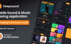 DeepSound IOS (v1.3) Mobile Sound & Music Sharing Platform Mobile IOS Application