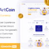 ArtCoin | Bitcoin & Cryptocurrency Elementor Template Kit