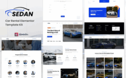 Sedan – Car Rental Elementor Template Kit