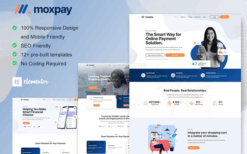 Moxpay – Online Payment Gateway Elementor Template Kit