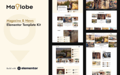Maglobe – Magazine & News Elementor Template Kit