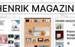 Henrik (v1.2.1) Creative Magazine Theme