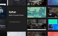 Fortun (v1.0) Multi-Concept WordPress Theme