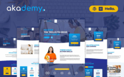 Akademy – Online Courses Elementor Template Kit