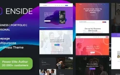 Enside v1.5.3 Multipurpose Onepage Landing Page WordPress Theme