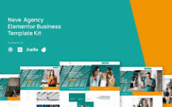 Neve – Digital Business Agency Elementor Template Kit