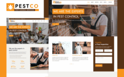 Pestco – Pest Control Elementor Template Kit