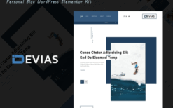 Devias – Blog Magazine Elementor Template Kit