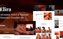 Elira – Adventure Travel & Tourism Elementor Template Kit