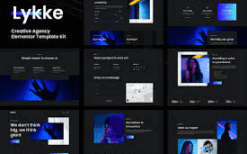 Lykke – Creative Agency Elementor Template Kit