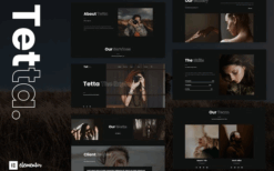 Tetta – Photography Portfolio Elementor Template Kit
