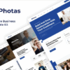 Photas – Email Marketing Company Elementor Template Kit