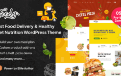 Feedy (v2.0.9) Healthy Fast Food Delivery and Diet Nutrition WordPress Theme