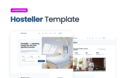 Hosteller – Hostel Booking Elementor Template Kit