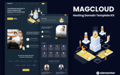 Magcloud – Hosting Domain Elementor Template Kit