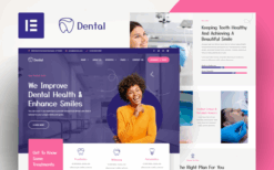 Dental – Dentist Clinic & Medical Elementor Template Kit