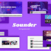 Sounder | Online Internet Radio Station Template Kit