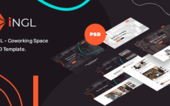 Ingl – Coworking Space Elementor Template Kit