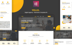Yello – Digital Agency Elementor Template Kit