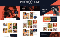 Photoluke – Photography Elementor Template Kit
