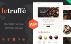Le Truffe v1.1.7 Chocolate Sweets & Candy Store WordPress Theme
