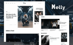 Nelly – Blog & Magazine Elementor Template Kit