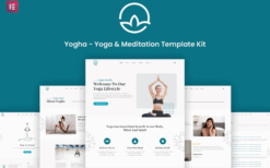 Yoggs – Yoga & Meditation Elementor Template Kit